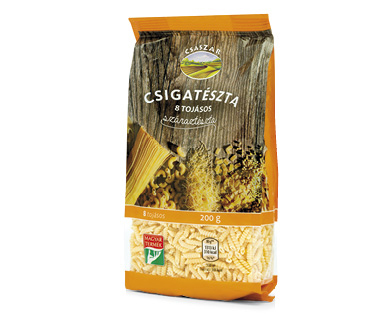 Aldi 8 tojásos csigatészta száraztészta